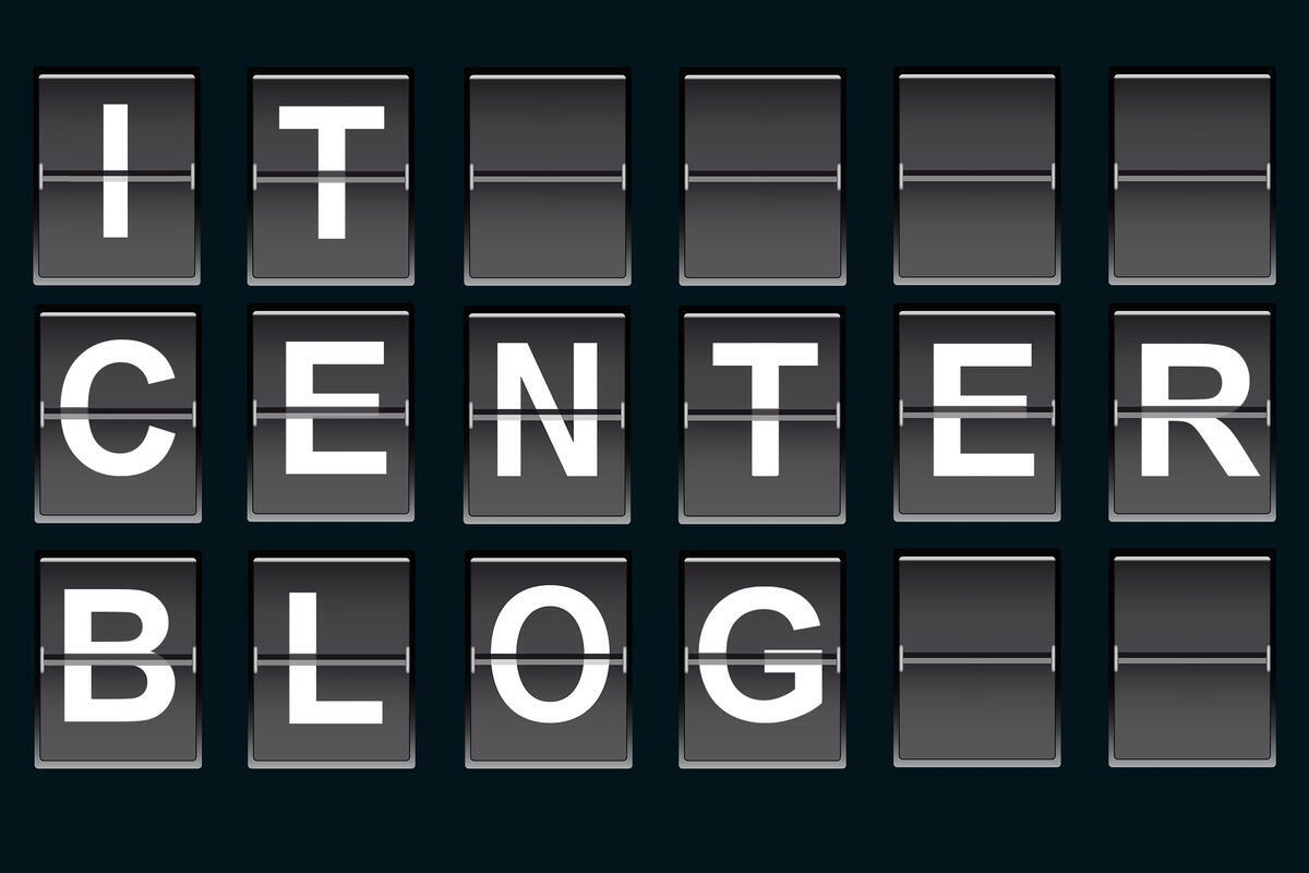 "IT Center Blog"