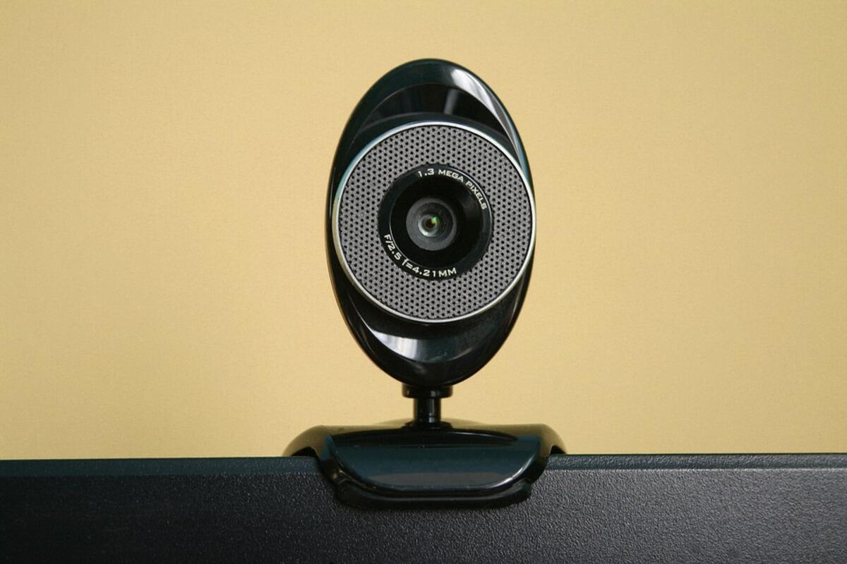 Photo of a webcam