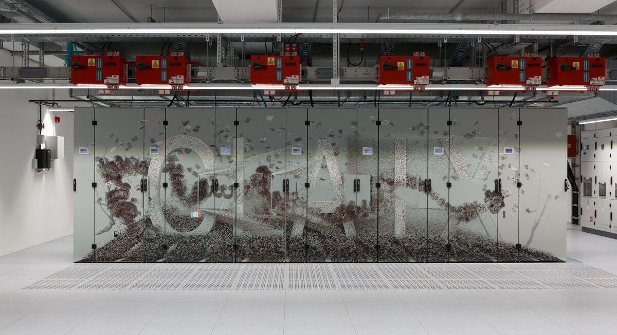Foto of the CLAIX sticker
