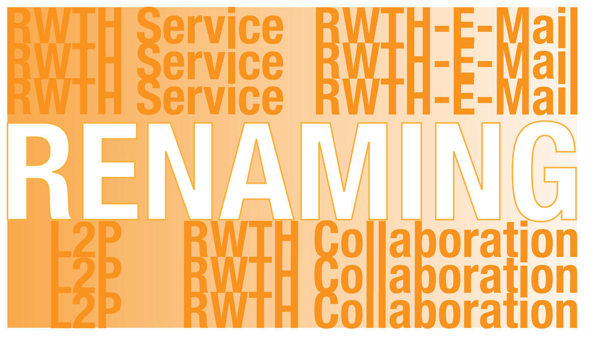 Symbolic image for renaming of RWTH Service and L2P
