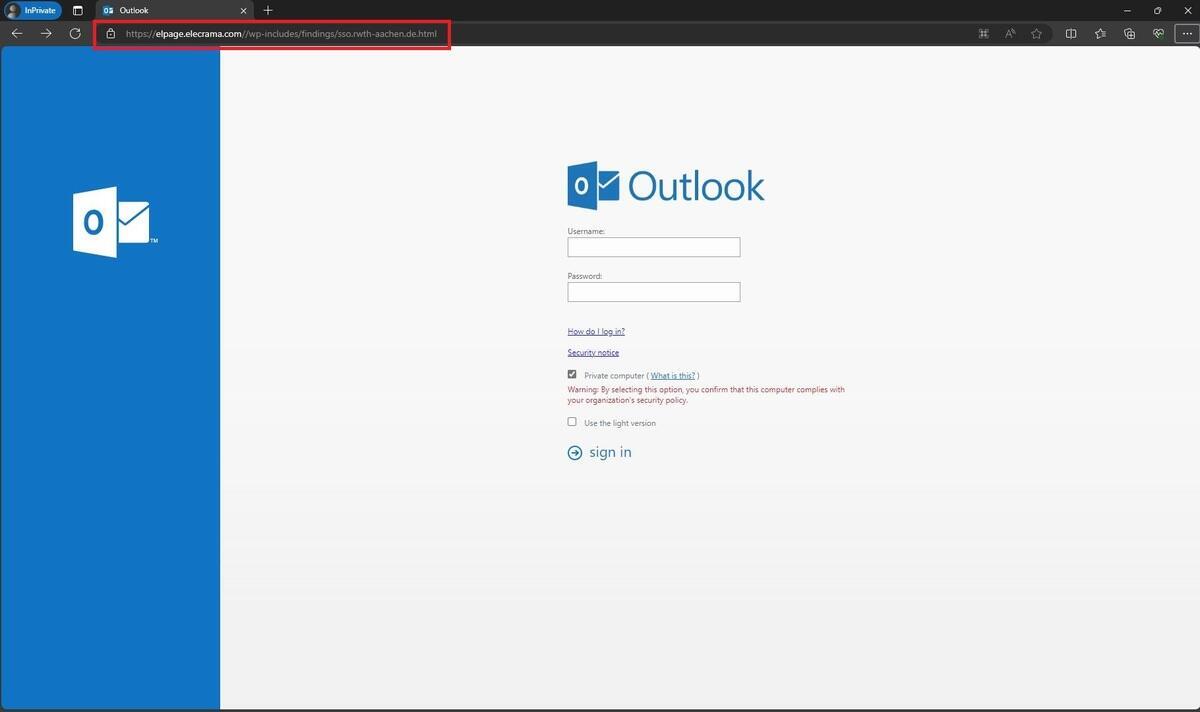 Screenshot of the rebuilt page