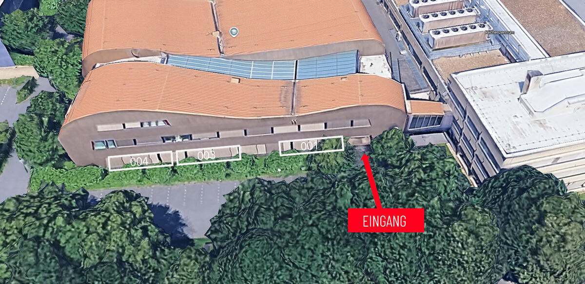 Frontansicht des Gebäudes Kopernikusstraße 6